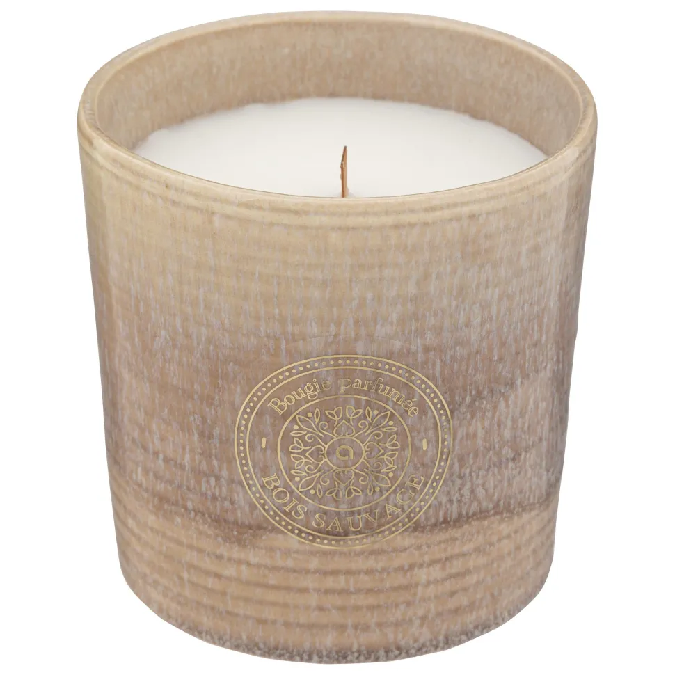 maxibazar Bougie Parfumee Ceramique Marco Bois Sauvage 620G