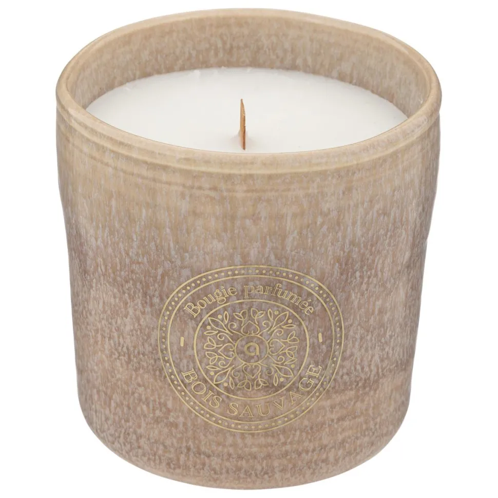 maxibazar Bougie Parfumee Ceramique Marco Bois Sauvage 350G