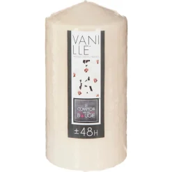 Atmosphera Bougie Parfumee Ronde 395G Vanille 7X14Cm