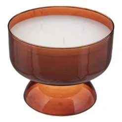 maxibazar Bougie Parfumee Verre Alicante Vanille 450G