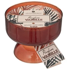maxibazar Bougie Parfumee Verre Alicante Vanille 450G