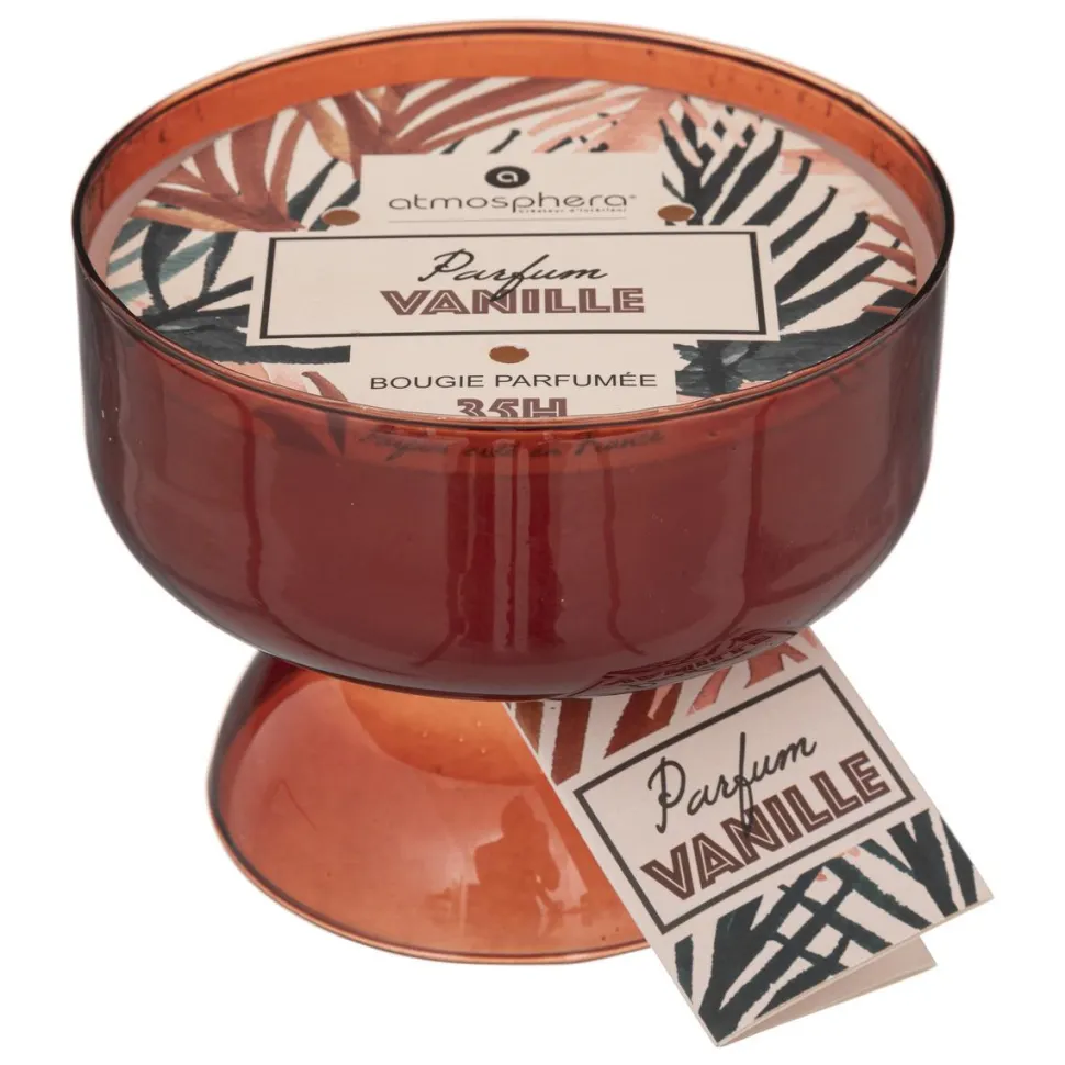 maxibazar Bougie Parfumee Verre Alicante Vanille 450G