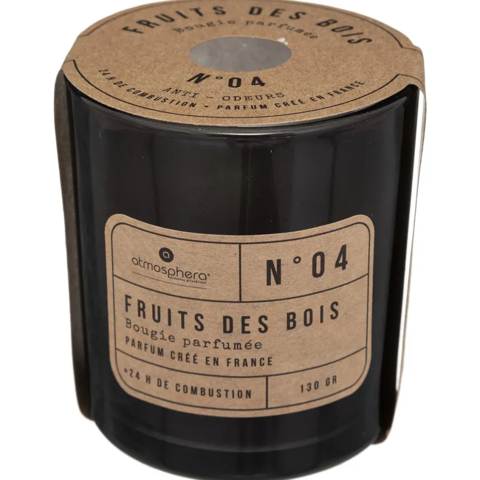 maxibazar Bougie Parfumee Verre Anti Odeur Maison 130G