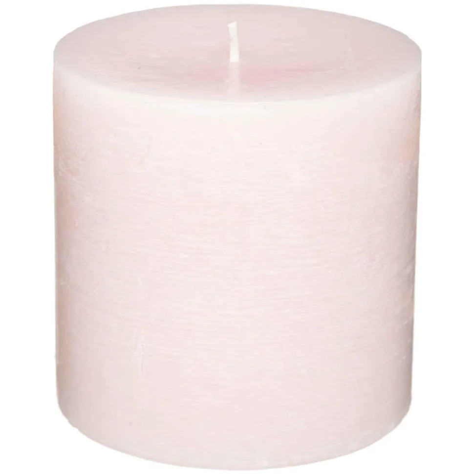 Atmosphera Bougie Ronde Rustic Rose 10X10Cm