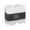 Atmosphera Bougie Votive Rustic X4 Blanc