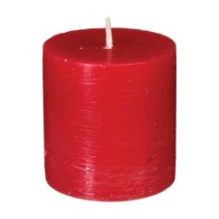 Atmosphera Bougie Votive Rustic X4 Rouge