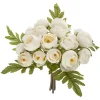 Atmosphera Bouquet 18 Mini Camelias H.30Cm