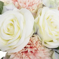 Atmosphera Bouquet Compose Oeillets H.26Cm