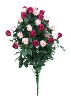 maxibazar Bouquet Haut De 48 Roses H.70Cm