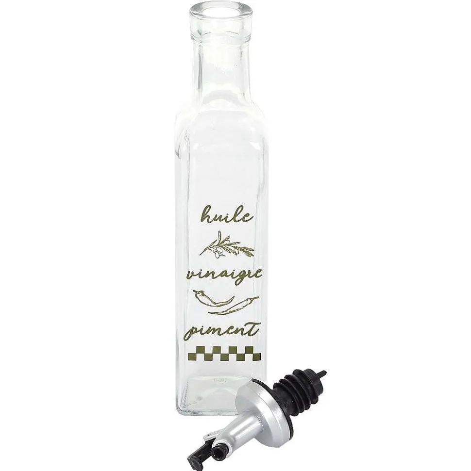 Bouteille Huile Vinaigre Assaisonnement 25Cl