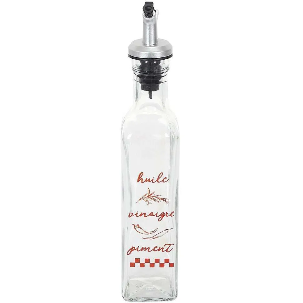 Bouteille Huile Vinaigre Assaisonnement 25Cl