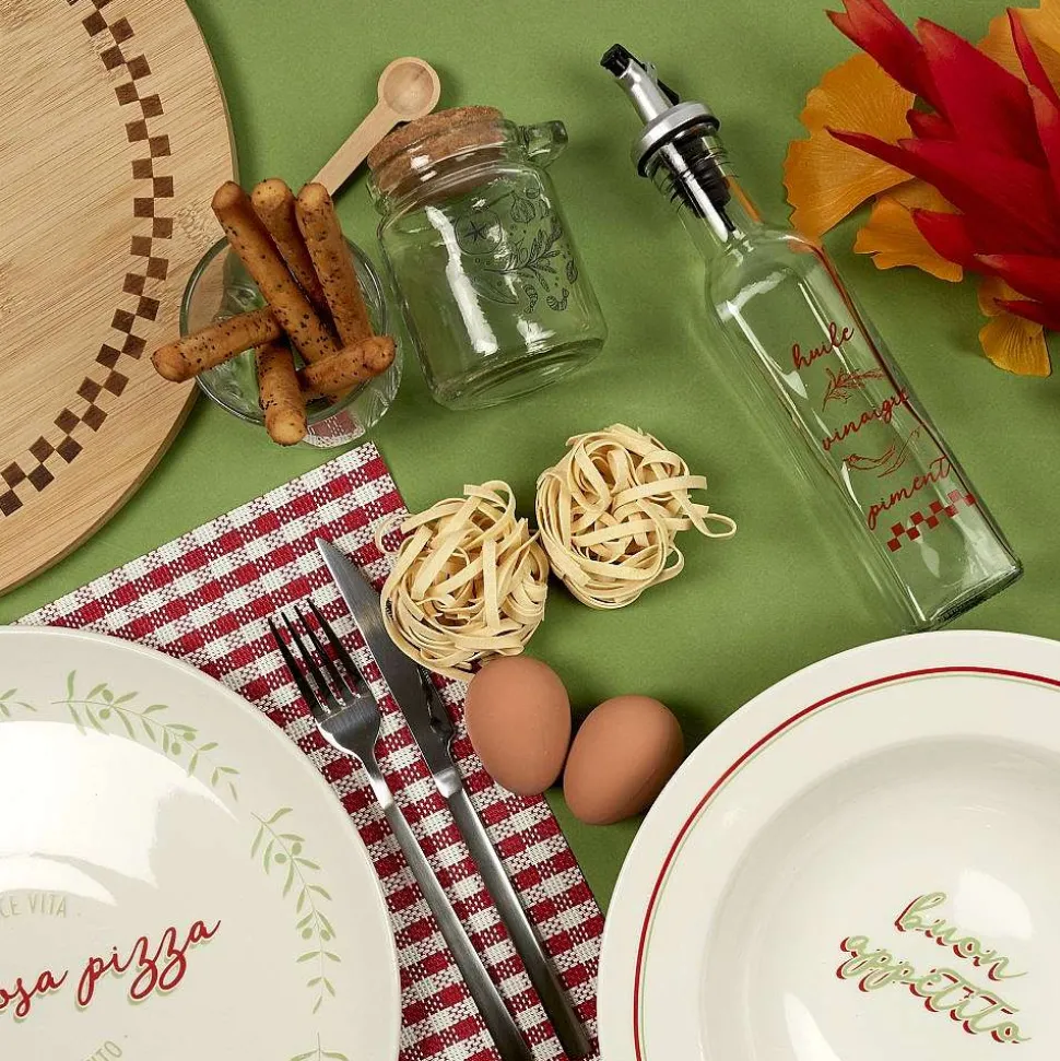 Bouteille Huile Vinaigre Assaisonnement 25Cl