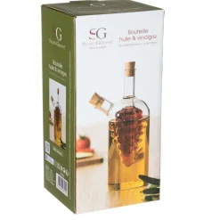 Bouteille Huile Vinaigre Raisin