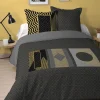 maxibazar Bristol Housse De Couette 240X220Cm Et 2 Taies 63X63Cm