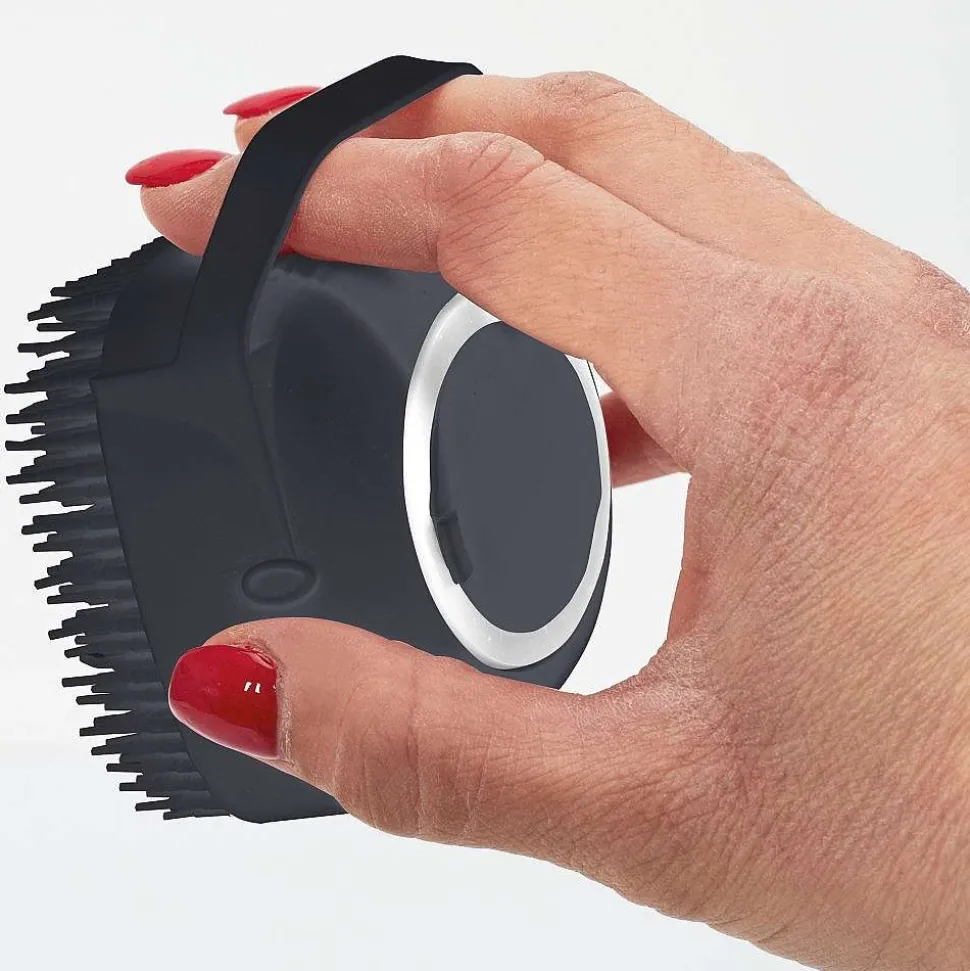 Brosse A Vaisselle Avec Reservoir Silicone