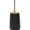 Brosse Dolomite Ronde Bath Noir Bambou