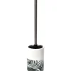 Brosse Dolomite Tige Inox Imprime Tropicale