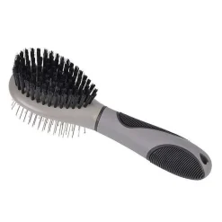 Brosse Double Face Gris Noir