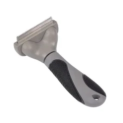 Brosse Speciale Sous Poils Metal 16Cm Gris Noir