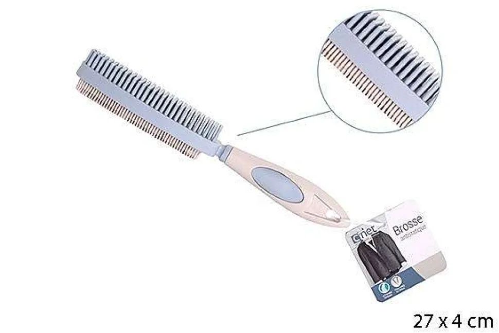 Brosse Vetement Rubber Bicolore