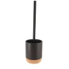 Brosse Wc Dolomite Rond Et Liege Noir Liege