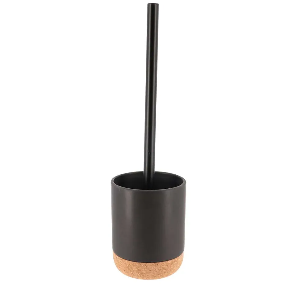 Brosse Wc Dolomite Rond Et Liege Noir Liege
