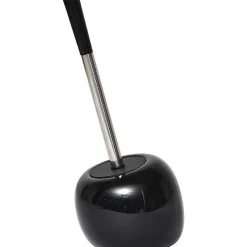 Brosse Wc Gres Forme Galet Noir