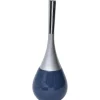 Brosse Wc Gres Forme Goutte D Eau Bleu Marine
