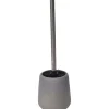 Brosse Wc Mat Gres Gris