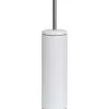 Brosse Wc Metal Blanc