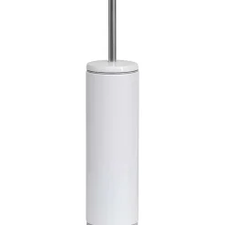 Brosse Wc Metal Blanc