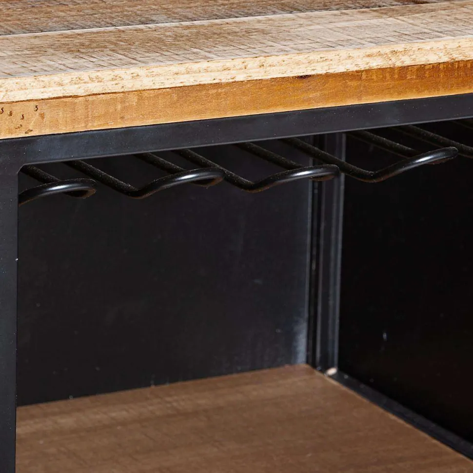 Buffet 1 Porte 2 Tiroirs Cierna D.80X42.5X85Cm