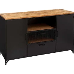 Buffet 2 Portes 2 Tiroirs Cierna D.140X45X85Cm