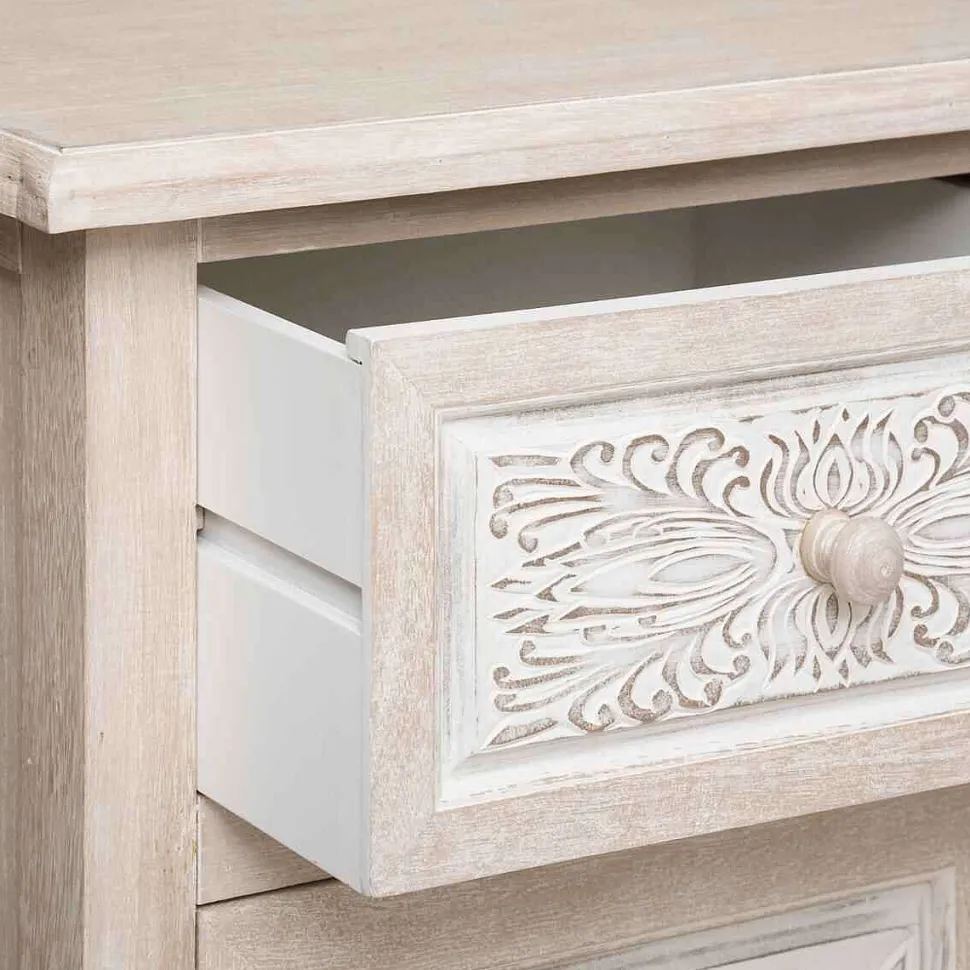 Buffet 2 Portes 2 Tiroirs Hina