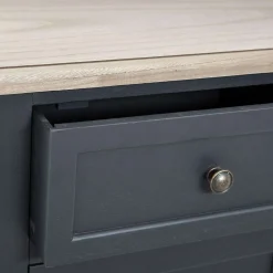 Buffet 2 Tiroirs 2 Portes Hiver Damian D.80X34.5X85Cm