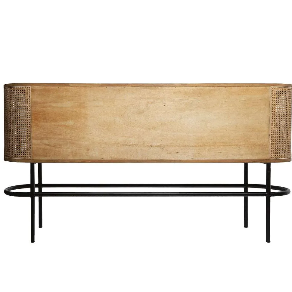 Buffet Teck Rotin 2 Portes Piana