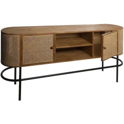 Buffet Teck Rotin 2 Portes Piana