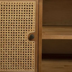 Buffet Teck Rotin 2 Portes Piana