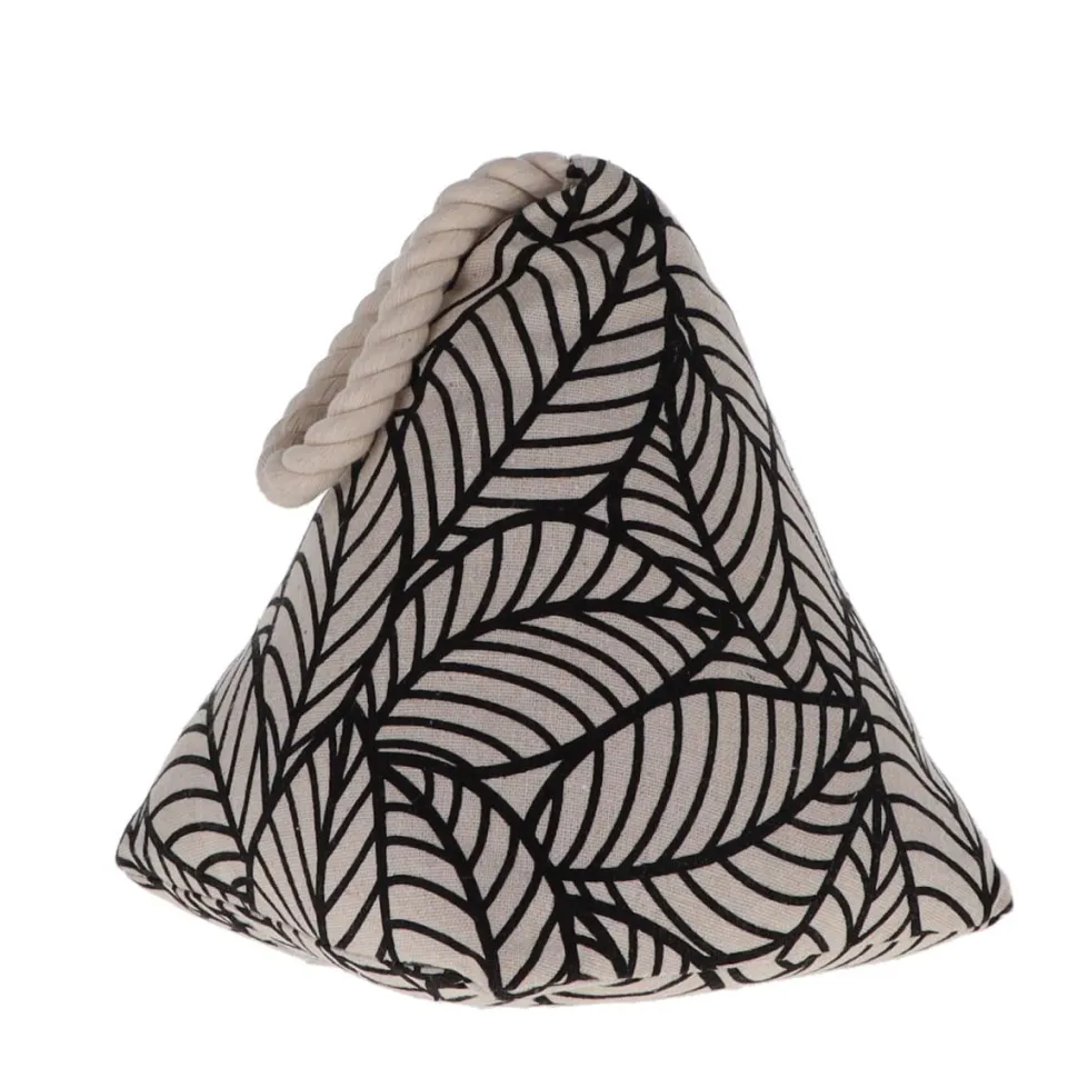 maxibazar Butee De Porte Pyramide Imprimee Jungle Noir