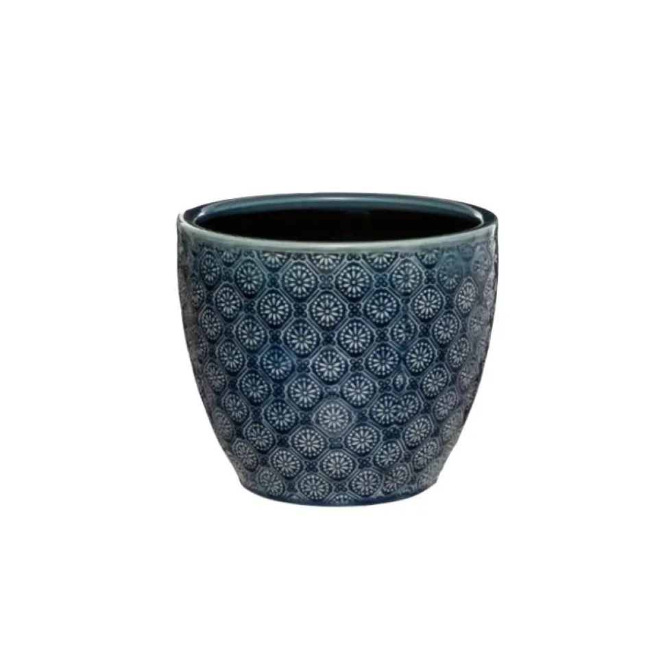 maxibazar Cache Pot Ceramique D.20X17Cm