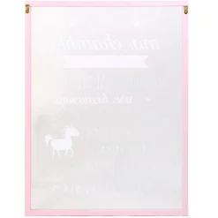 maxibazar Cadre Les Regles De La Chambre Fille