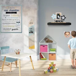 maxibazar Cadre Les Regles De La Chambre Garcon