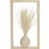 maxibazar Cadre Mural Vase Et Fleurs Sechees 19X32Cm