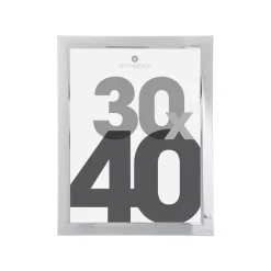 Atmosphera Cadre Photo Argent Lise 30X40Cm