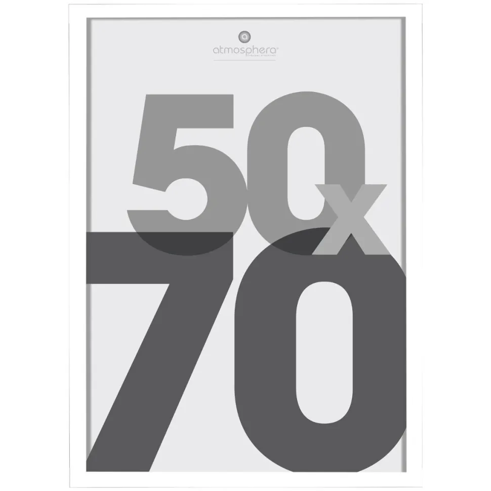 Atmosphera Cadre Photo Argent Lise 50X70Cm