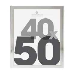 Atmosphera Cadre Photo Argent Lise 40X50Cm