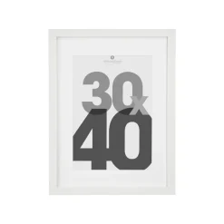 Atmosphera Cadre Photo Blanc Eva 30X40Cm