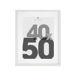 Atmosphera Cadre Photo Blanc Eva 40X50Cm