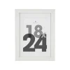Atmosphera Cadre Photo Blanc Eva 18X24Cm
