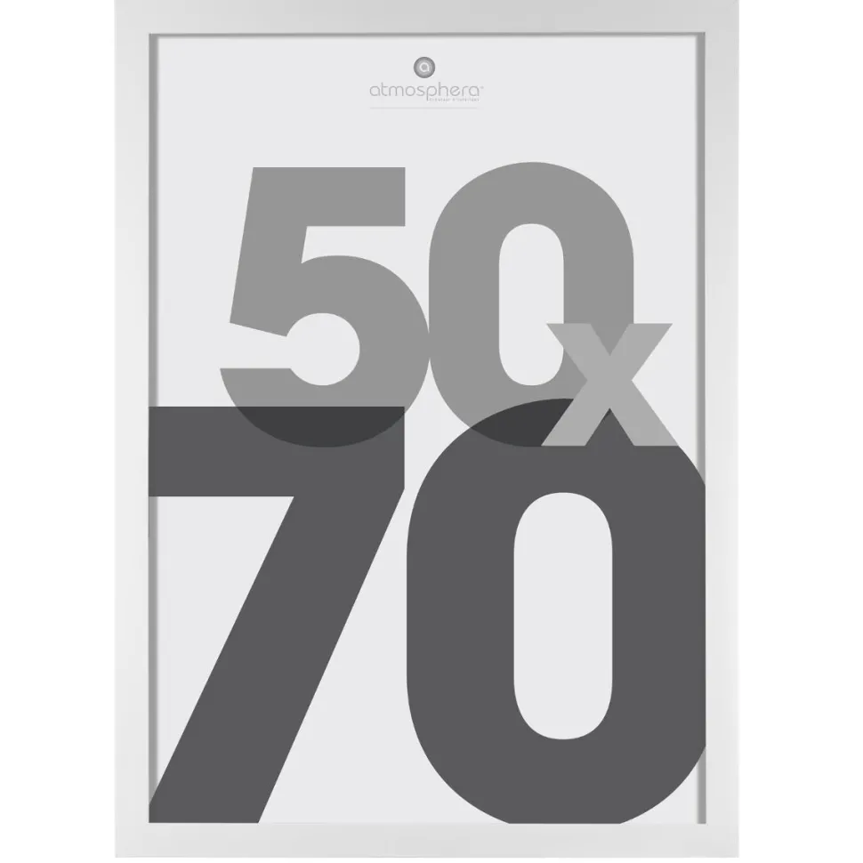 Atmosphera Cadre Photo Blanc Lise 50X70Cm